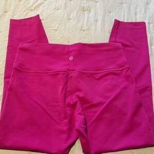 Lululemon Pink Leggings Wunder Under